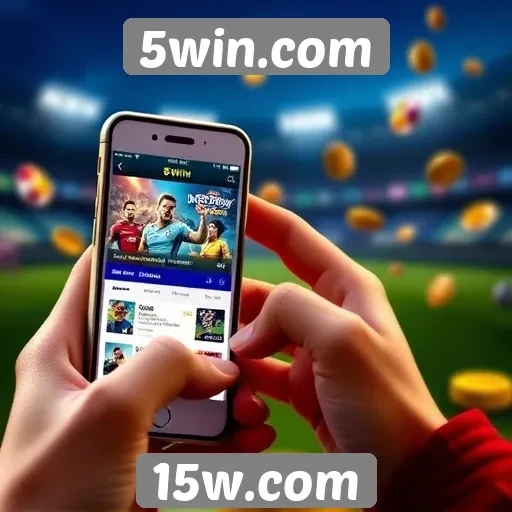 Experiência de usuário em dispositivos móveis no 5win.com